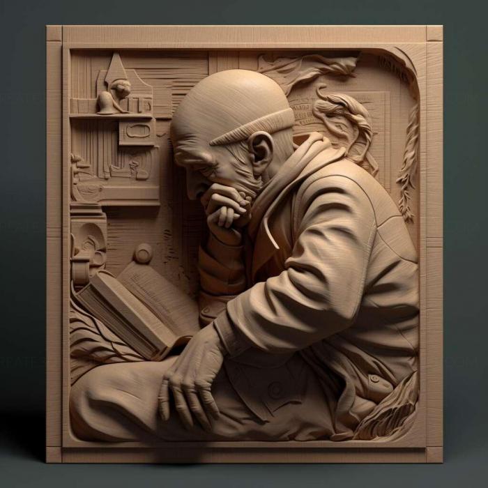 نموذج ثلاثي الأبعاد لآلة CNC 3D Art 